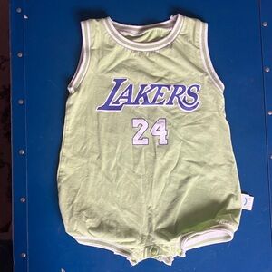 Lakers Koby Bryant onesie Green